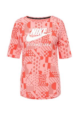 NIKE  W NK INTL TEE SIGNAL AOP