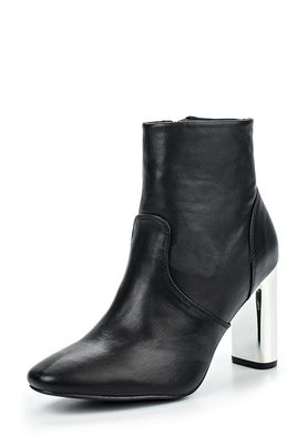 LOST INK  SHAZIA METAL HEEL ANKLE BOOT